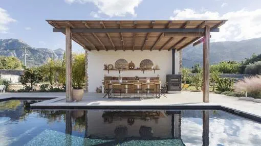 Exclusive designer stone house in Soller for rent Exclusive designer stone house in Soller for rent